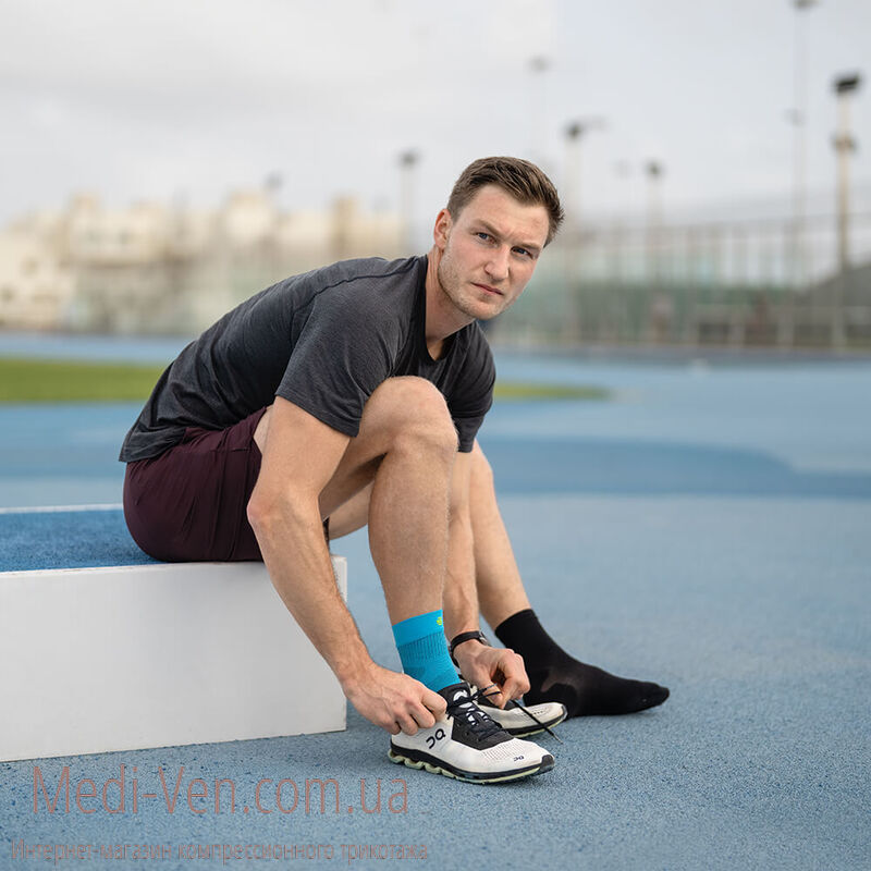 Активный бандаж Bauerfeind GenuTrain Sports Ankle Support - Bauerfeind GenuTrain Sports Ankle Support - для поддержки и мышечной стабилизации голеностопного сустава во время занятий спортом - Германия